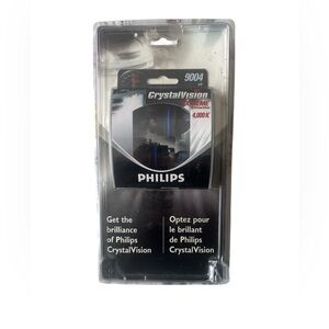 PHILIPS Crystal Vision Ultra Headlight Bulbs 12V HB1 2-Pack 9004CVS2U -1987–2002